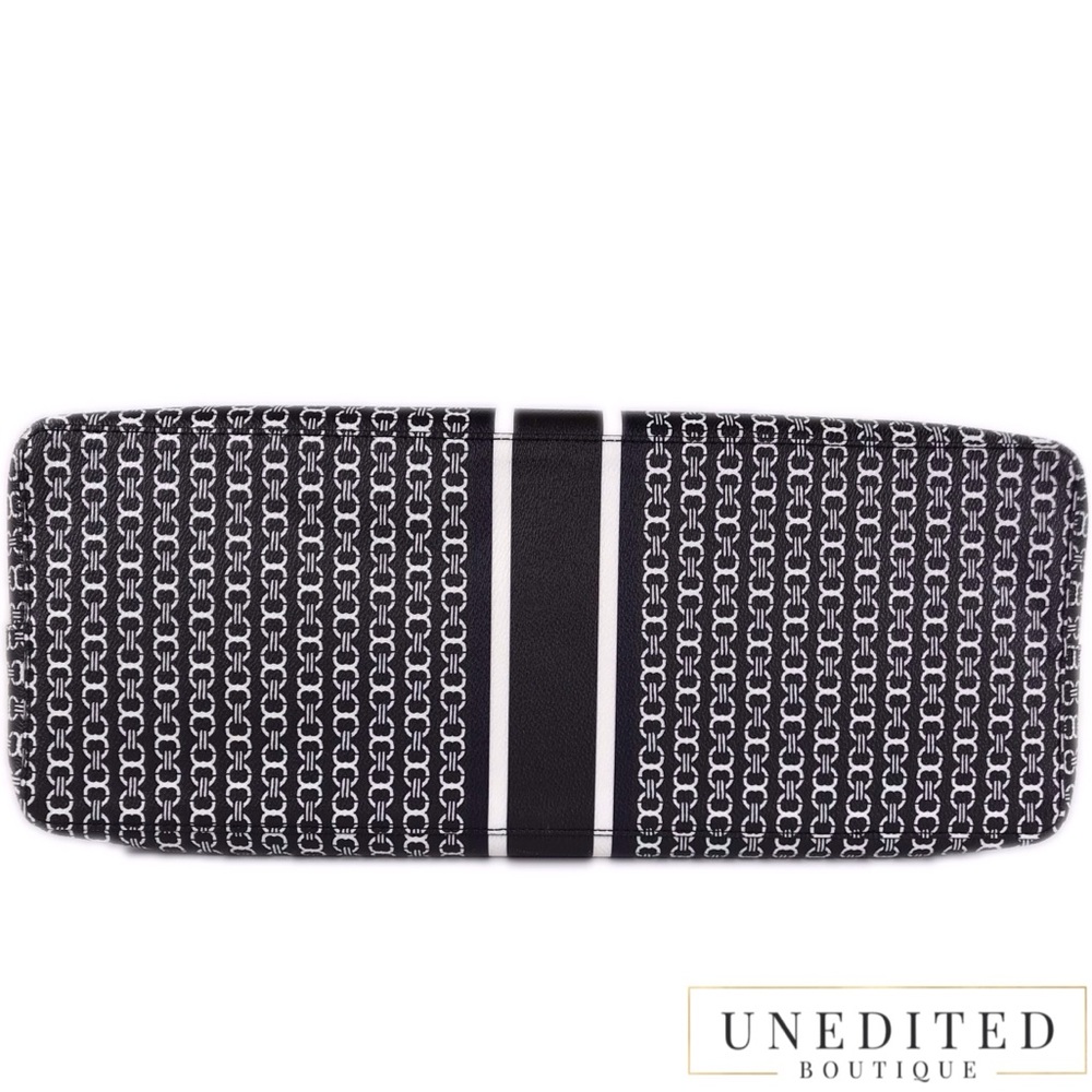 TORY BURCH Gemini Link Tote In Black - Picture 7 of 7